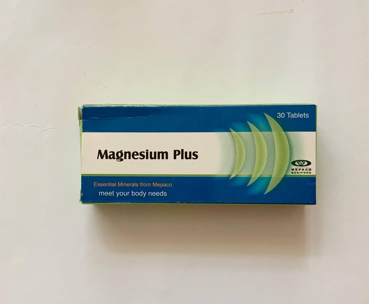 Витамины Magnesium Plus Mepaco Medifood Египет 30 таблеток