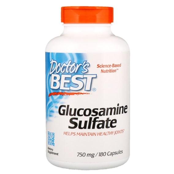 Препарат для суглобів і зв'язок Doctor's Best Glucosamine Sulfate 750 мг 180 Caps (DRB-00086)