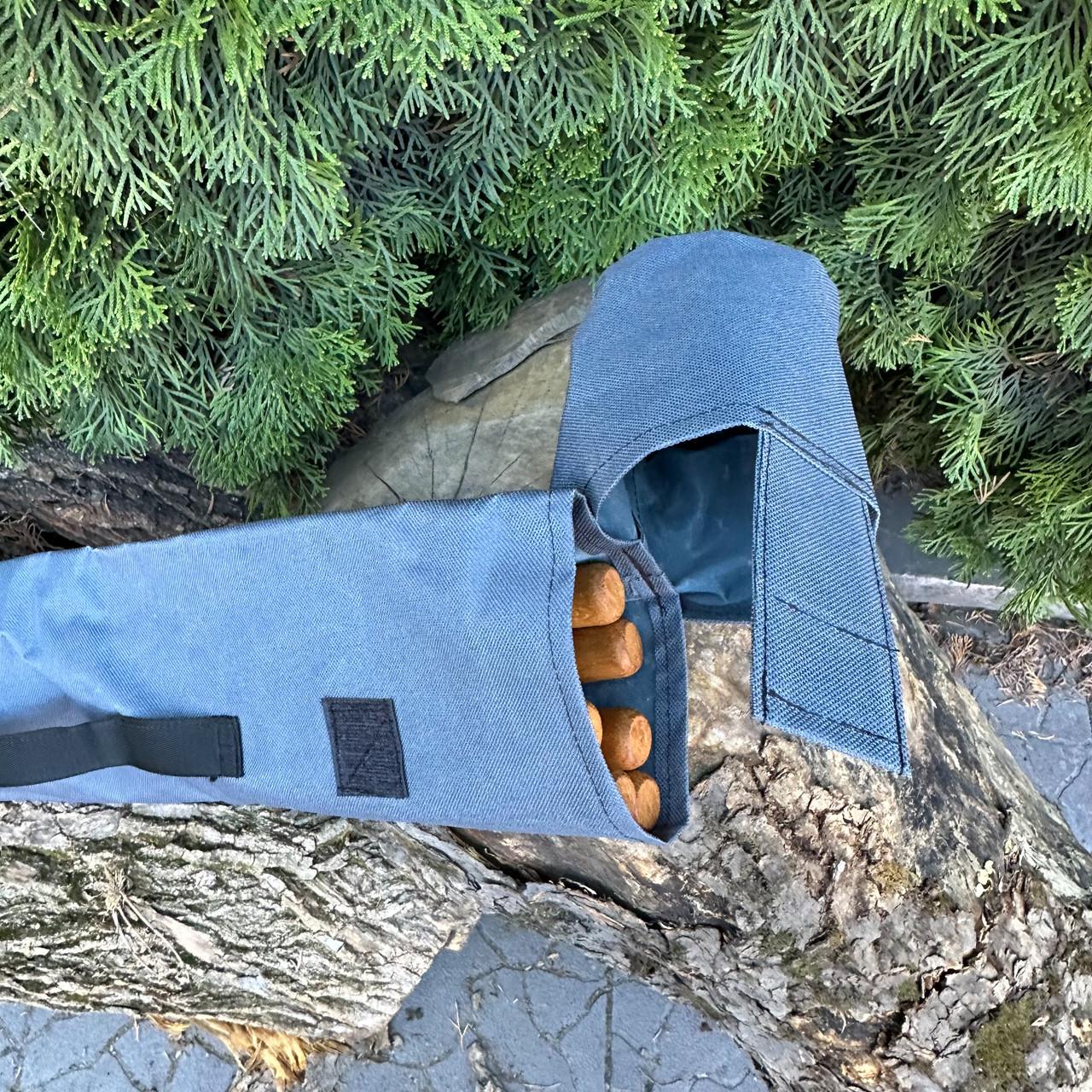 Чохол-тубус Metalzavod із клапаном на липучці на 10 шампурів 69х10х10 см Сірий (CHHL-KLPN-SHMP10-GY) - фото 2 Чохол-тубус Metalzavod із клапаном на липучці на 10 шампурів 69х10х10 см Сірий (CHHL-KLPN-SHMP10-GY) - фото 2