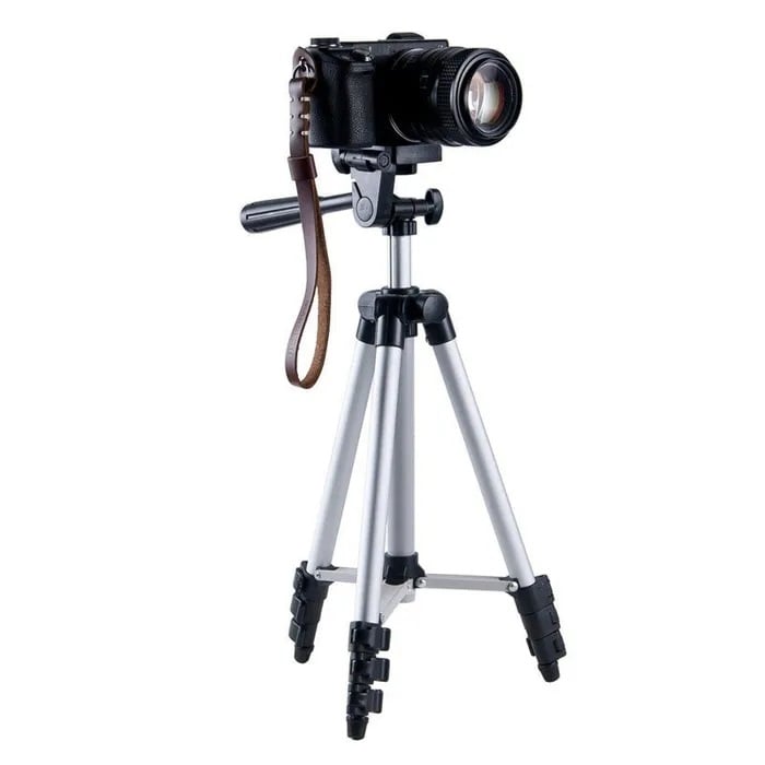 Штатив для телефона и фотоаппарата Tripod 3110 PRO 0,35-1,02 м Silver (tf3633) - фото 4