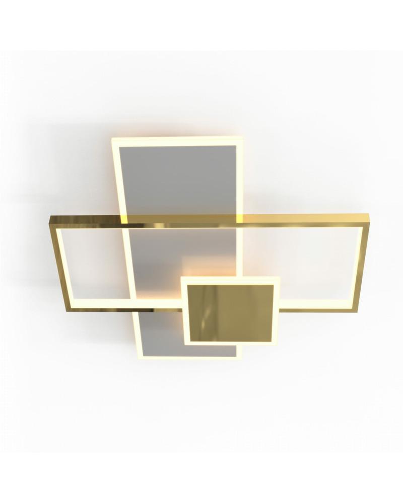 Люстра Zuma Line MX4463-3-3YYCGT Salo Led 1x46W 3000K 5400Lm IP20 (14301011)