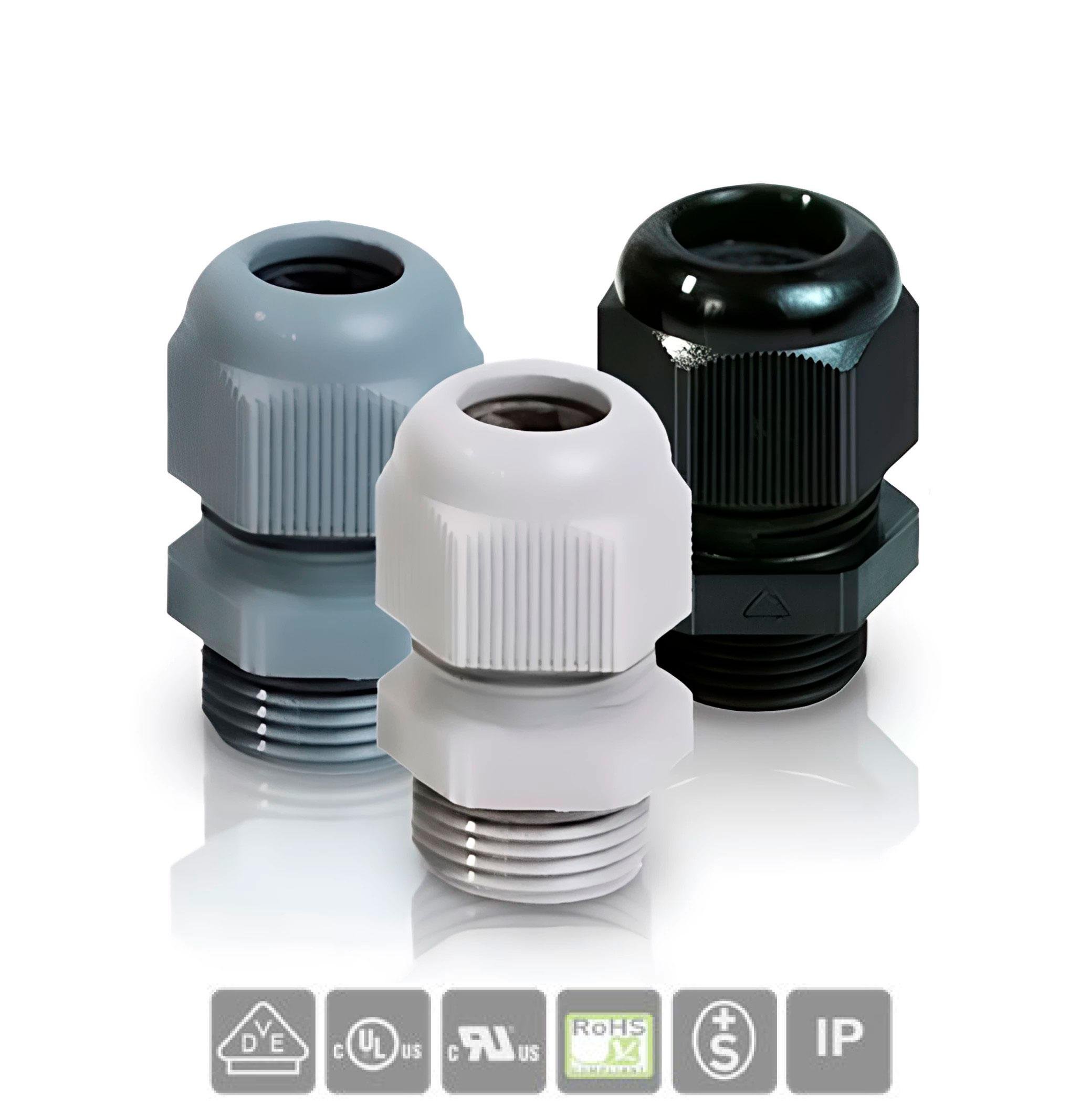 Кабельный ввод SEKO Elite-PN M32 длинная резба Светло-серый (25232-2-JL)