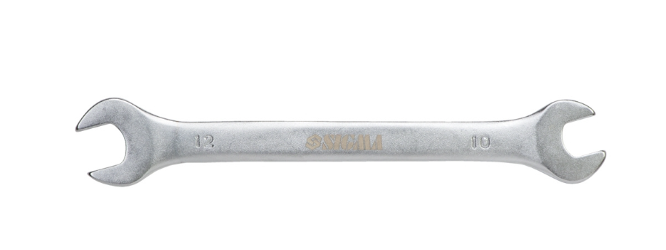 Ключ рожковый Sigma 10x12 мм CrV Satine (6025671)