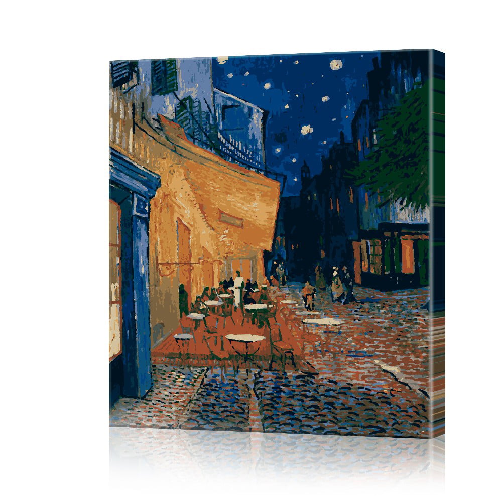 Картина по номерам ArtSale Кафе Ван Гог PBN0098 40х50 см