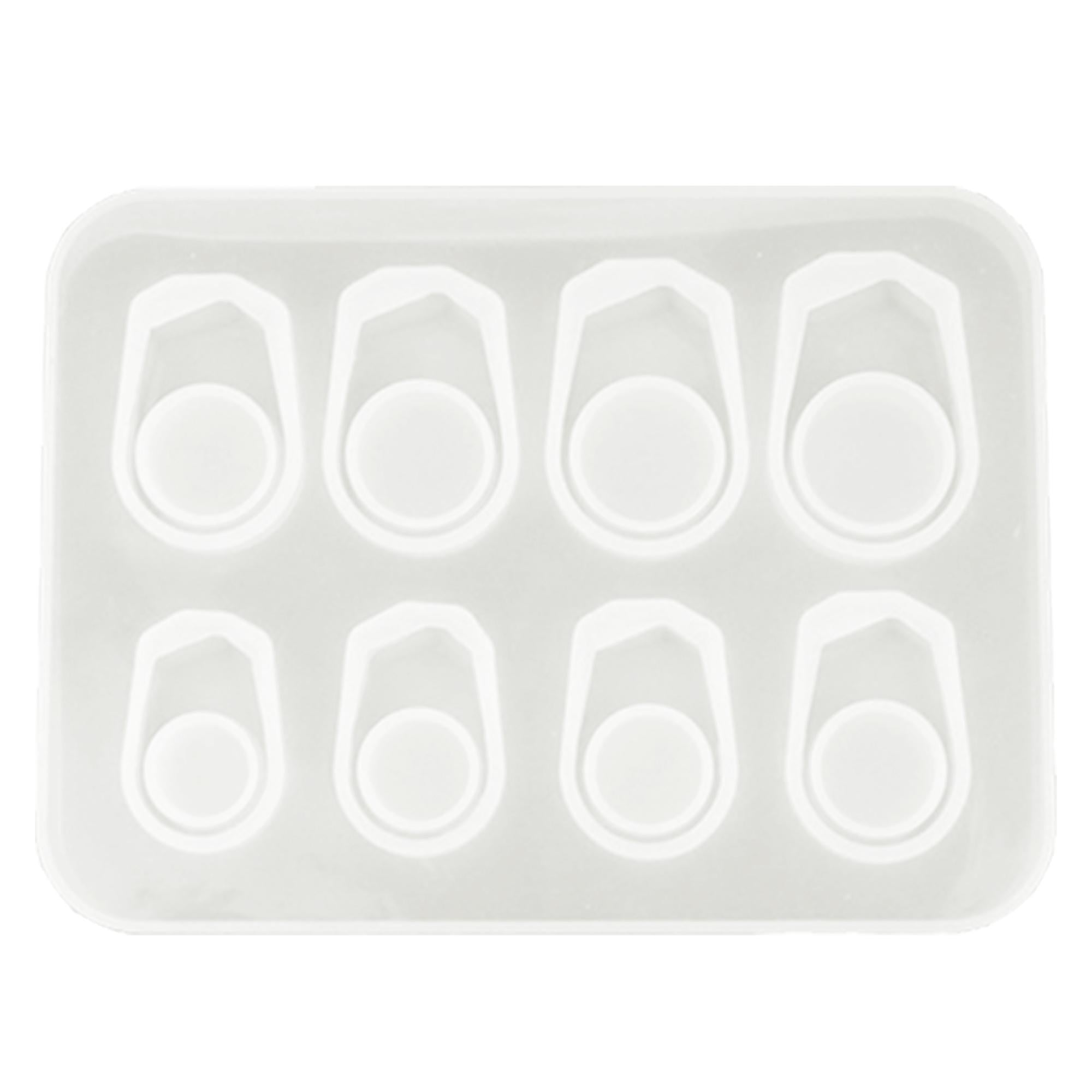 Молд силиконовый для изготовления колец из эпоксидной смолы