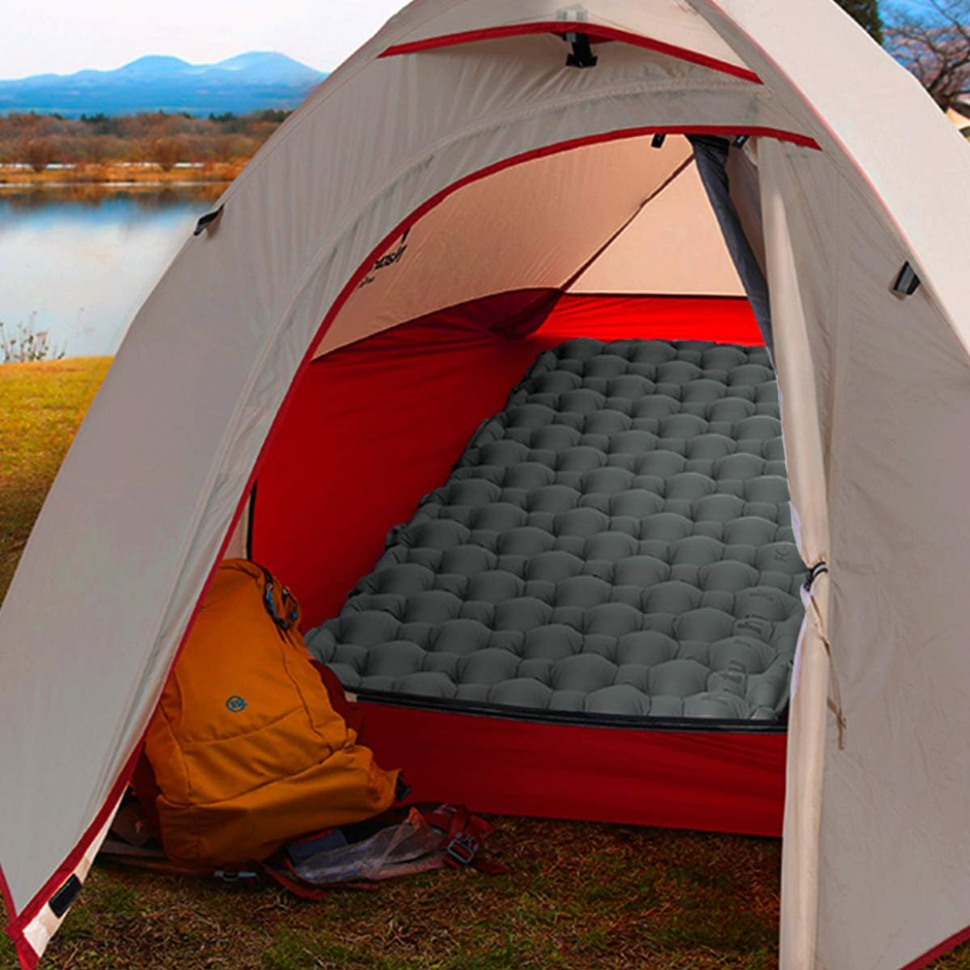 Коврик надувной Naturehike FC-10 NH19Z001-P 65 мм Графитовый (A-017499) - фото 2 Коврик надувной Naturehike FC-10 NH19Z001-P 65 мм Графитовый (A-017499) - фото 2