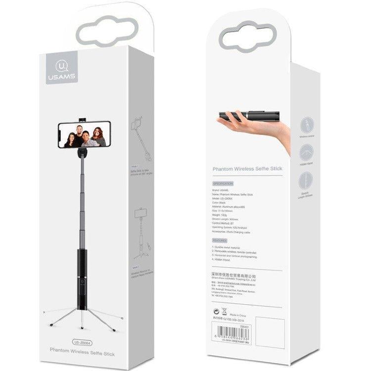 Монопод USAMS Phantom Bluetooth US-ZB064 Black - фото 10