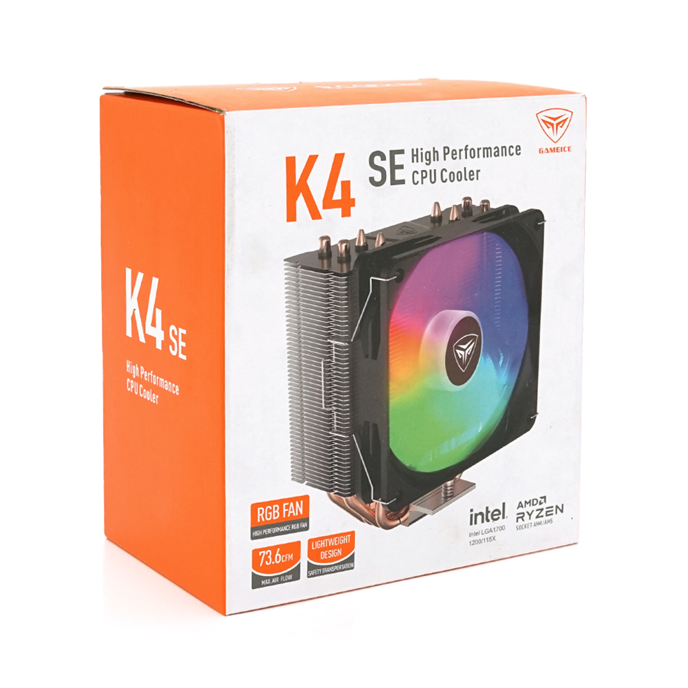 Система охолодження PcCooler K4 SE для Intel LGA115X/1200/1700 AMD AM4/AM5 (26256600) - фото 2 Система охолодження PcCooler K4 SE для Intel LGA115X/1200/1700 AMD AM4/AM5 (26256600) - фото 2