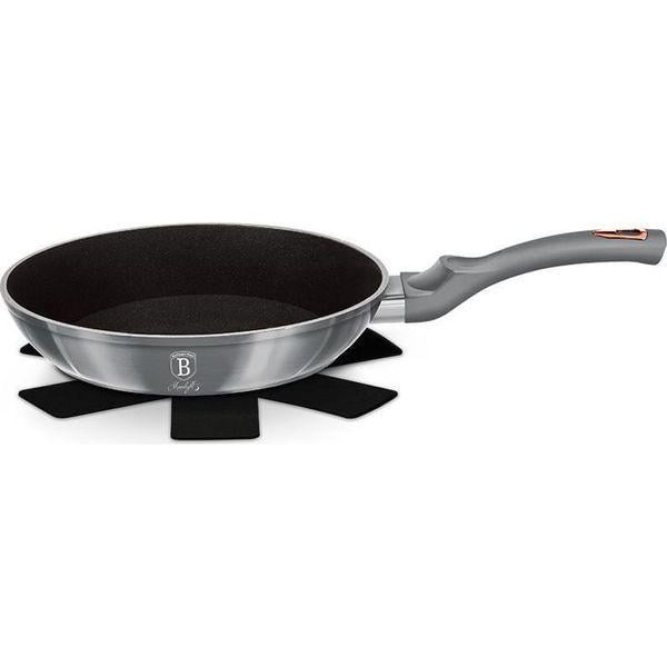 Сковорідка Berlinger Haus D 28 см антипригарна матеріал алюміній Gray (BH-6002)