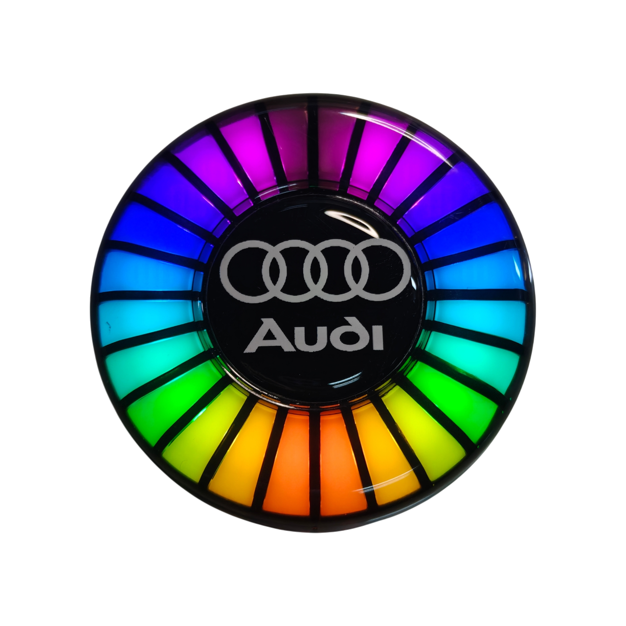 Ароматизатор для авто с эквалайзером Audi со светодиодной подсветкой (2000193018)