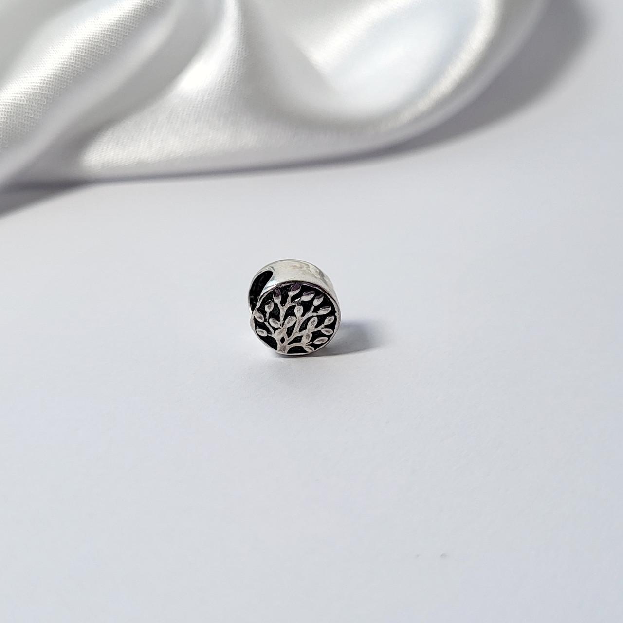 Шарм Древо Життя без каміння срібло 925 проби 2,10 г (923ч)