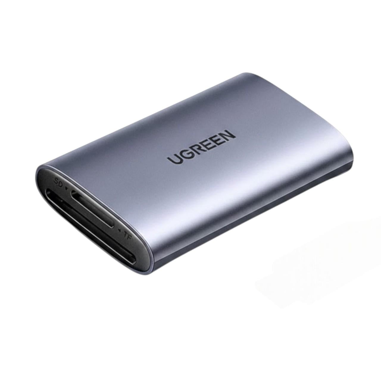 Картрідер USB Type-C UGREEN CM401 SD/microSD 15 см Сірий (31772902)