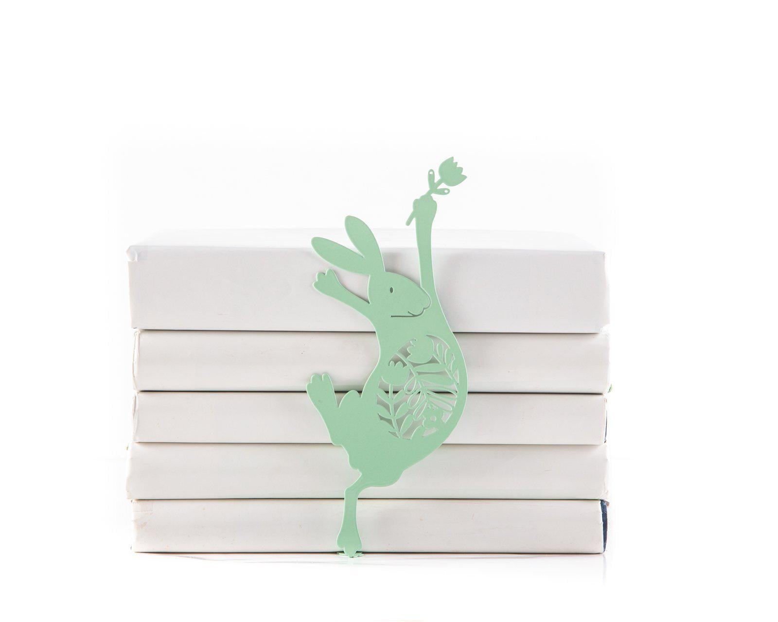 Закладка для книг Танцюючий великодній заєць М'ятний (sp6-2050090958918)