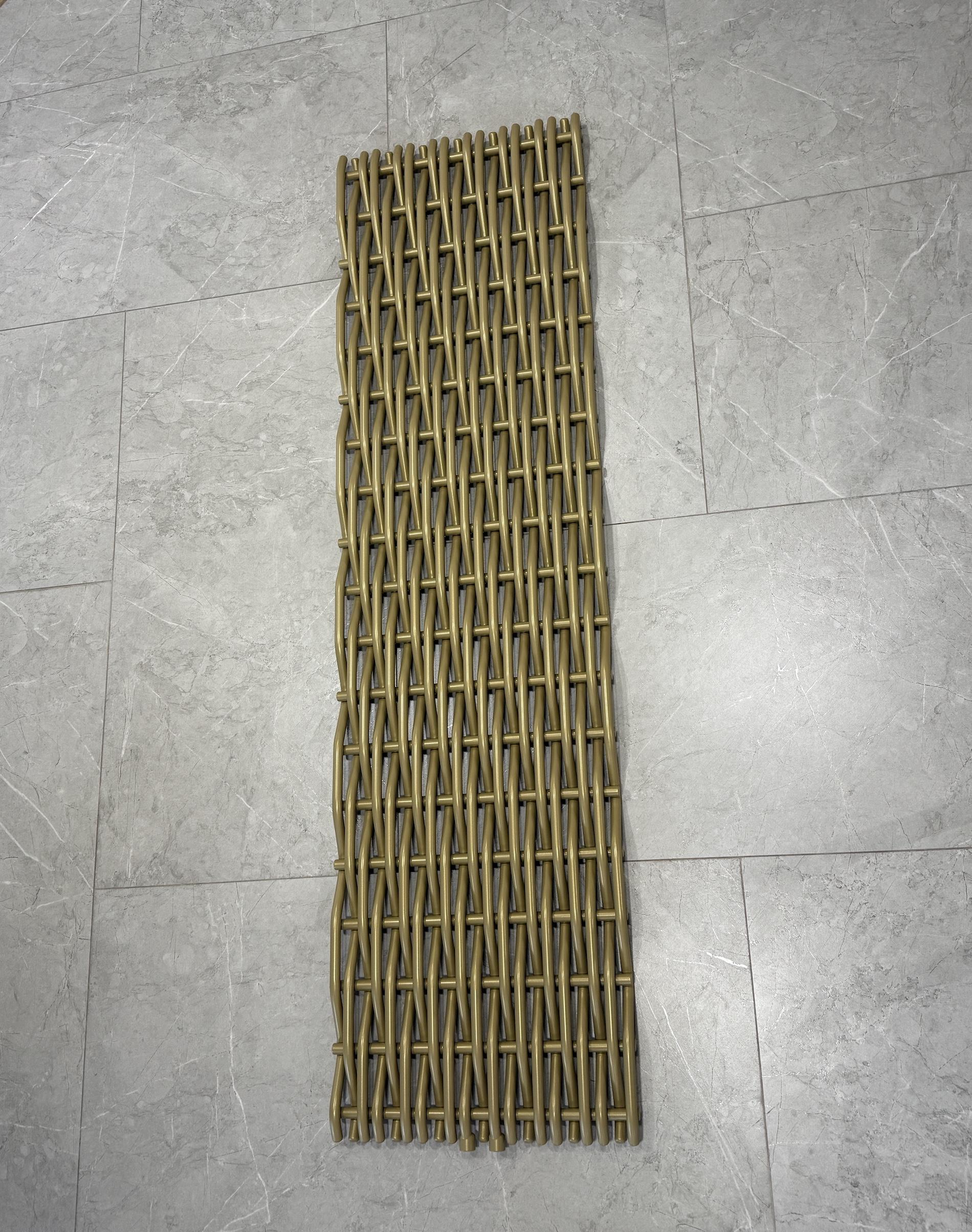 Радиатор дизайнерский вертикальный Terma WILLOW 1900x518 мм Anodic Gold (859)