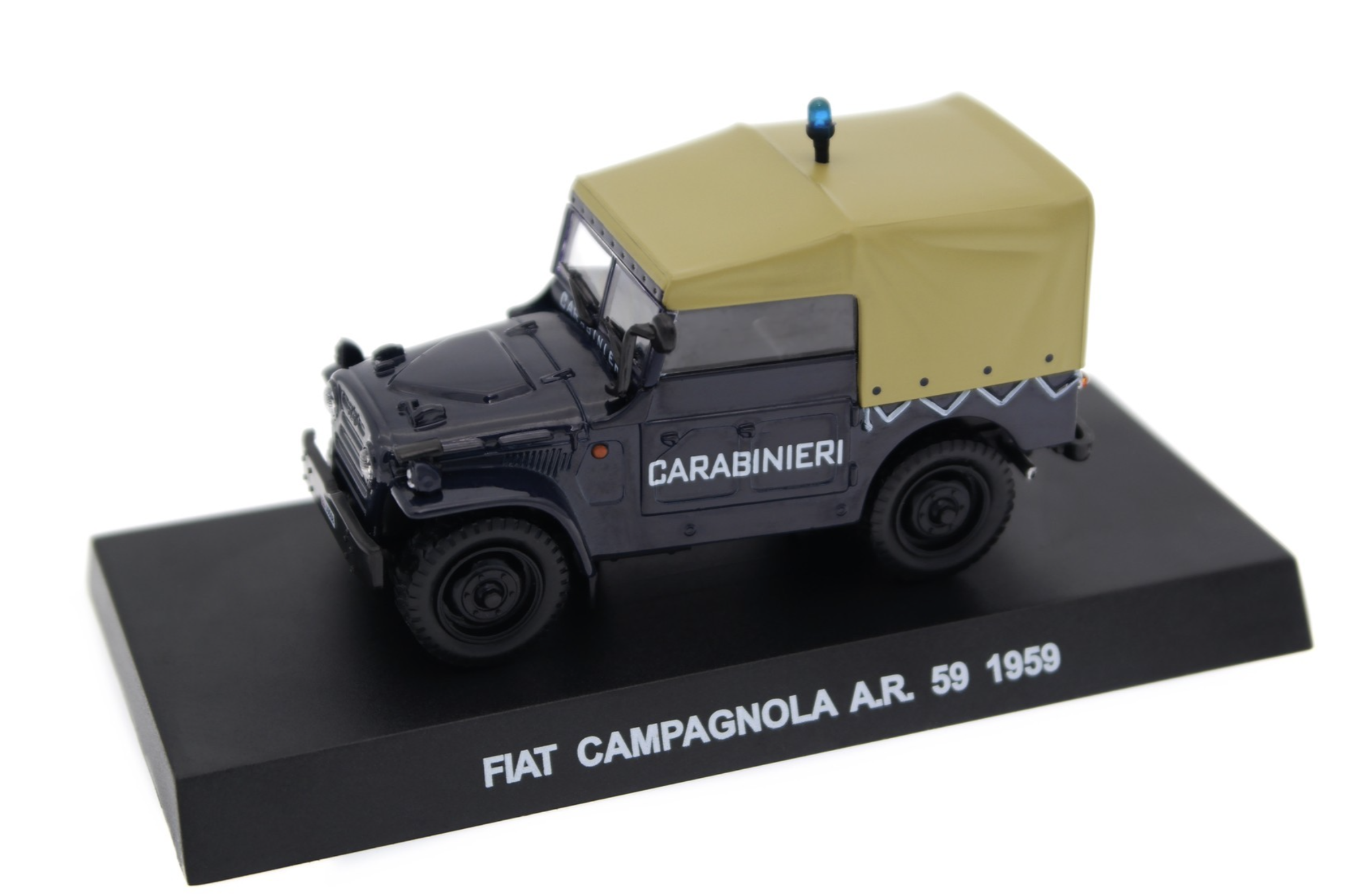Колекційна модель Fiat Campagnola AR59 Поліція Італії 1959 Поліцейські машини світу 1:43