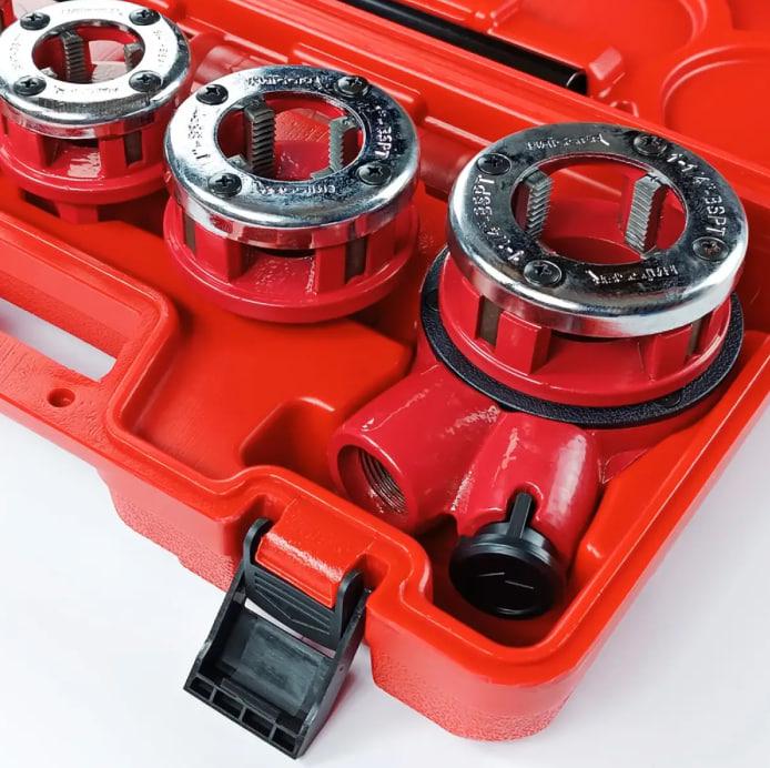 Набір клупів Haisser 2018802 з тріскачкою 6 шт. 1/4" 3/8" 1/2" 3/4" 1" 1 1/4" (2018802) - фото 2