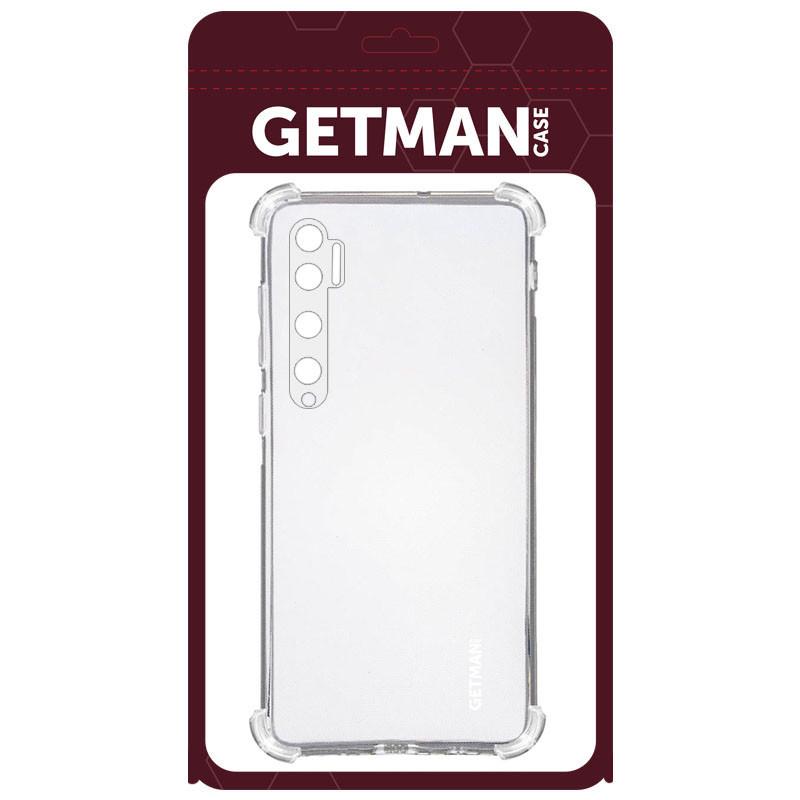 Чехол TPU GETMAN Ease logo усиленные углы для Xiaomi Mi CC9 Pro Бесцветный/прозрачный (74150190) - фото 2 Чехол TPU GETMAN Ease logo усиленные углы для Xiaomi Mi CC9 Pro Бесцветный/прозрачный (74150190) - фото 2