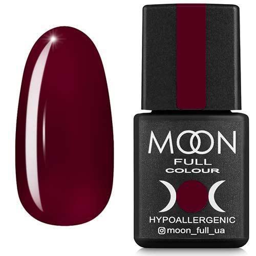 Гель-лак Moon Full color Gel polish 8 мл №142 Бургундский эмаль