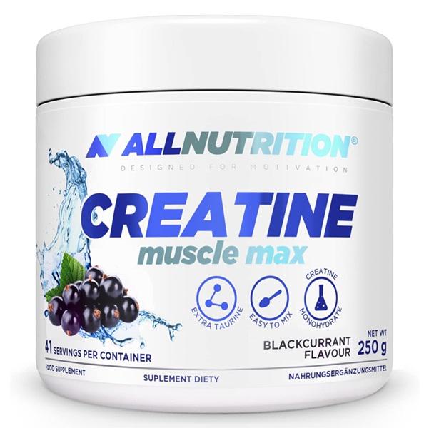 Креатин моногидрат All Nutrition Creatine Muscle Max 250 г 83 порции Черная смородина (000025269)