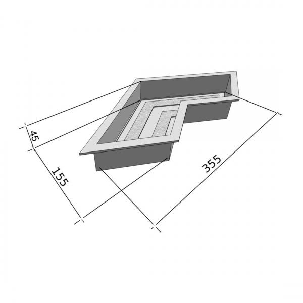 Форми для тротуарної плитки Верес-2007 Бумеранг мозаїка 45 мм (10601-2242) - фото 2 Форми для тротуарної плитки Верес-2007 Бумеранг мозаїка 45 мм (10601-2242) - фото 2