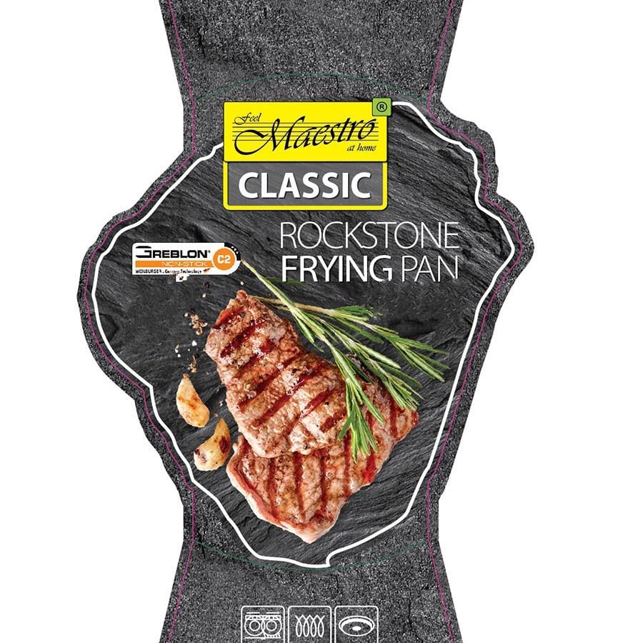 Пательня алюмінієва з покриттям Greblon С2 без кришки 24 см (MR-1204-24) - фото 6 Пательня алюмінієва з покриттям Greblon С2 без кришки 24 см (MR-1204-24) - фото 6