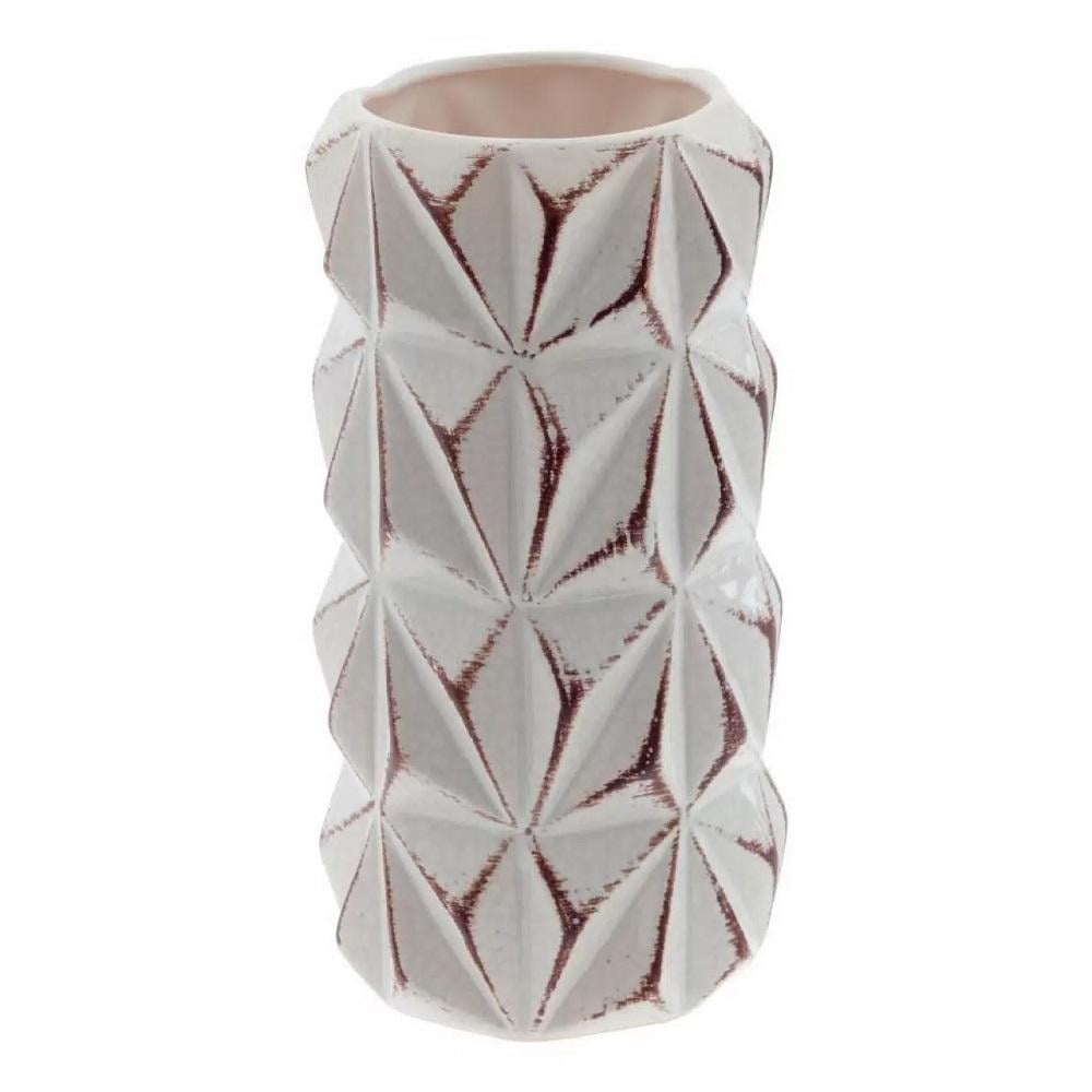 Ваза керамическая Stenson R94033W Fantasy 22,2х11 см (19557343)