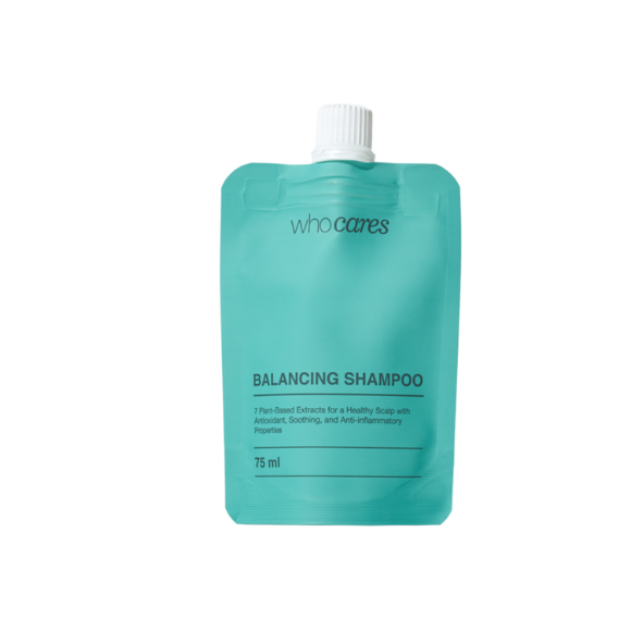 Шампунь безсульфатный Whocares Balancing Shampoo 75 мл (4820268260345)