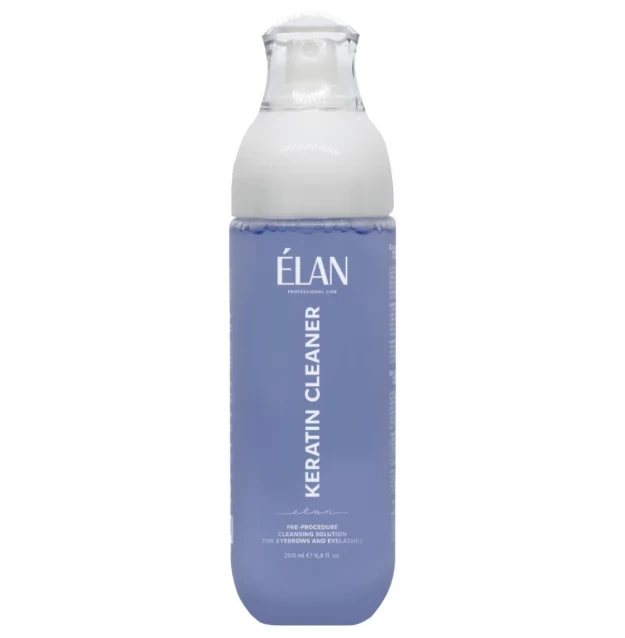 Тонік для знежирення брів і вій ELAN KERATIN CLEANER 200 мл (011650)