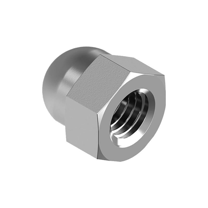 Гайка ковпачкова Metalvis М3 DIN1587 нержавійна сталь крок 0,5 під ключ 5,5 мм 250 шт. (N6KL0000N6KL030000)