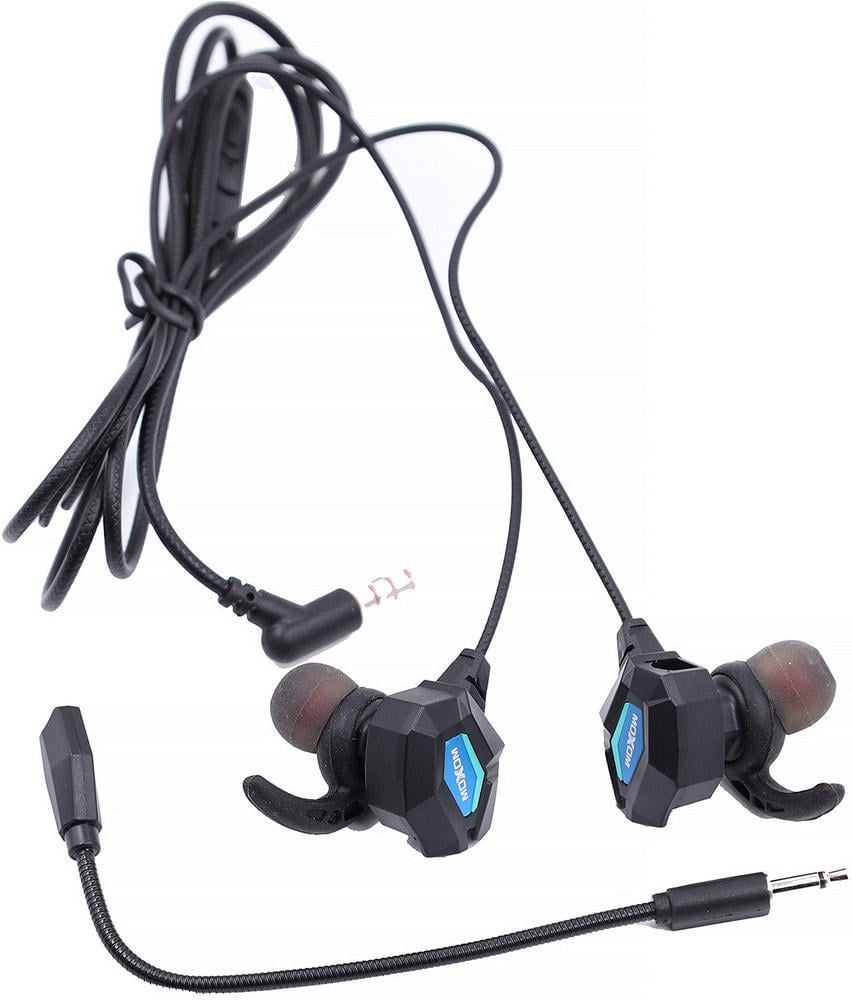 Наушники игровые Moxоm MX-EP38 GM с микрофоном Black (34554)