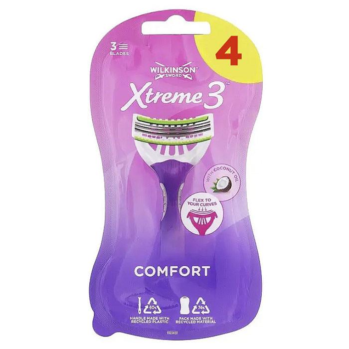 Станок для бритья Wilkinson Xtreme 3 ​​Beauty 4 шт. (1711109512)