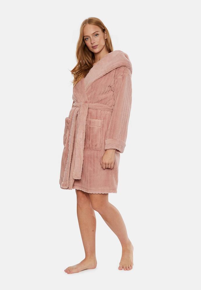 Халат женский Pretty you London Cloud-Pink L-XL Розовый (5056372016625)