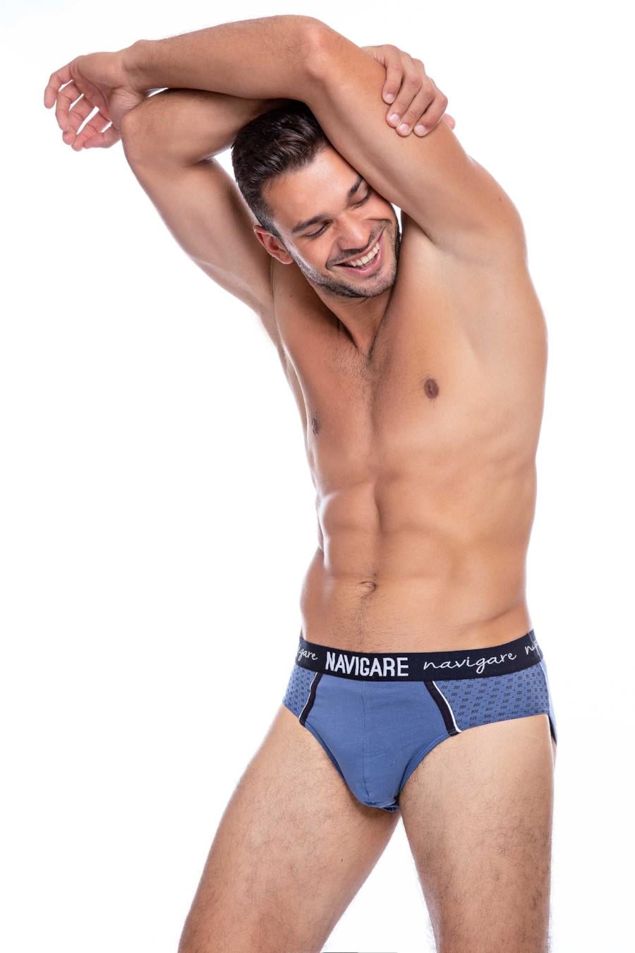 Трусы слип Navigare р. 48/M Джинсовый (57199) Трусы слип Navigare р. 48/M Джинсовый (57199)