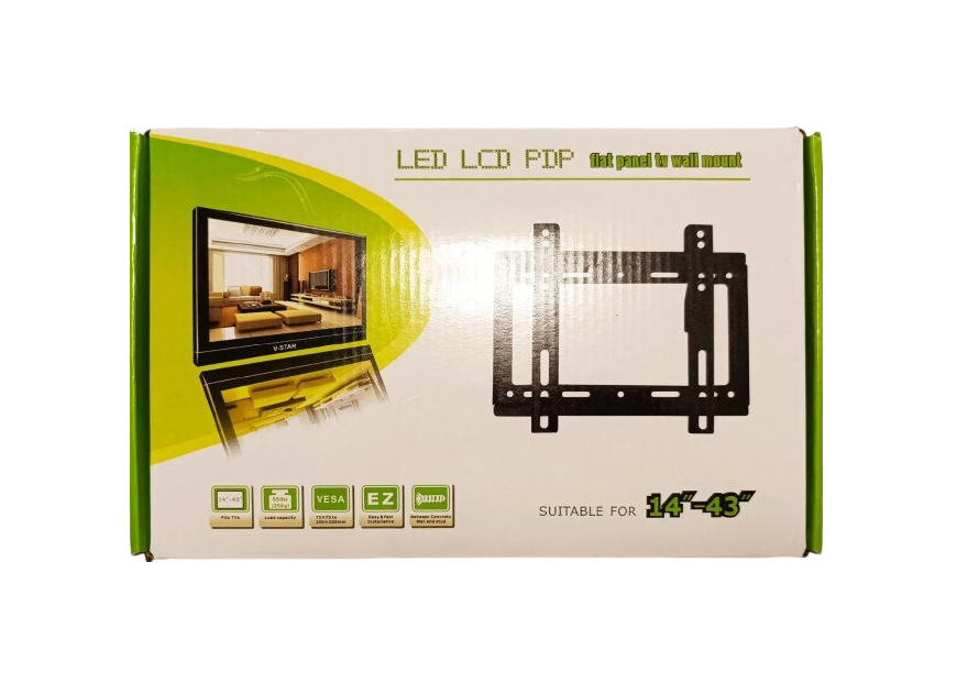 Кронштейн TV похилий V-Star B27 14"-43" (2578030028)