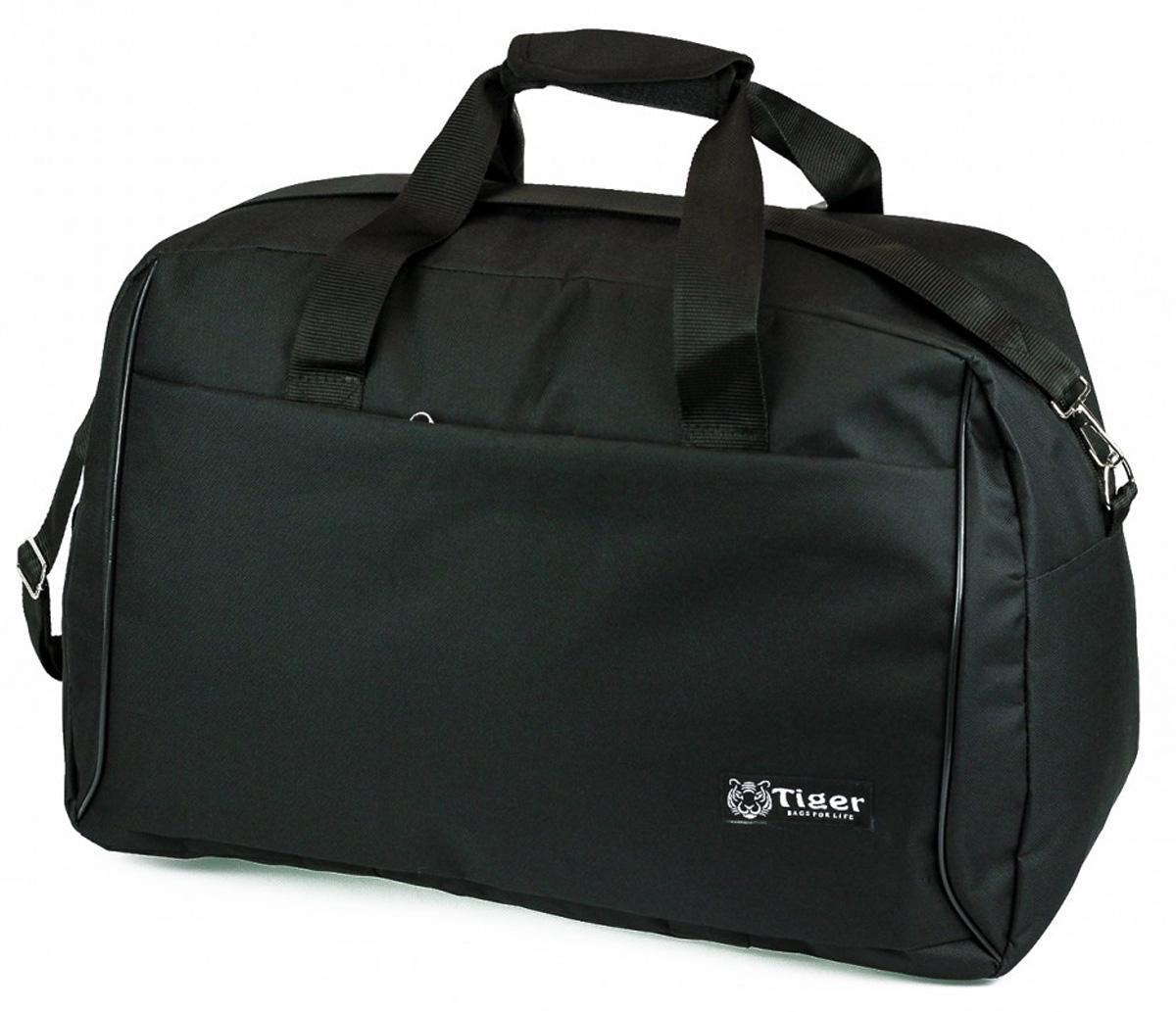 Сумка дорожня Tiger Travel 35х50 Чорний (S201400)