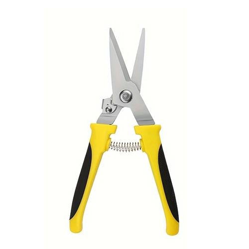 Ножиці для різання металу прямий різ універсальні нержавіюча сталь 210 мм Yellow (927173) - фото 2 Ножиці для різання металу прямий різ універсальні нержавіюча сталь 210 мм Yellow (927173) - фото 2