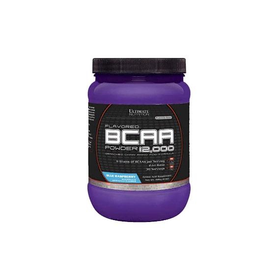 Амінокислота BCAA для спорту Ultimate Nutrition Flavored BCAA 12,000 Powder 228 г 30 порцій Blue Raspberry