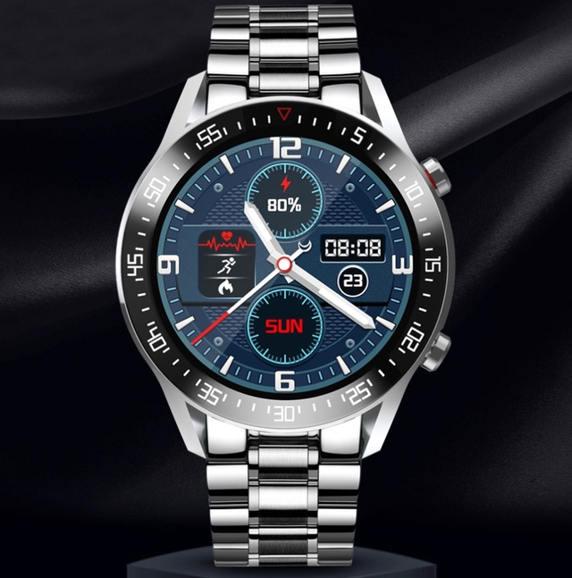 Смарт-годинник UWatch Terminator PRO Silver (5050) - фото 3 Смарт-годинник UWatch Terminator PRO Silver (5050) - фото 3