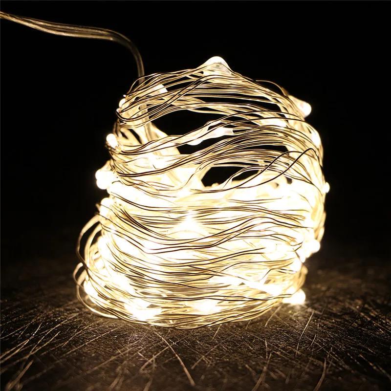 Гирлянды на батарейках Pepco Home 100 Led 10 м теплый Желтый (10FDJHGNV)