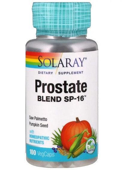 Комплекс для здоров'я передміхурової залози Solaray Prostate Blend SP-16 100 Veg Caps