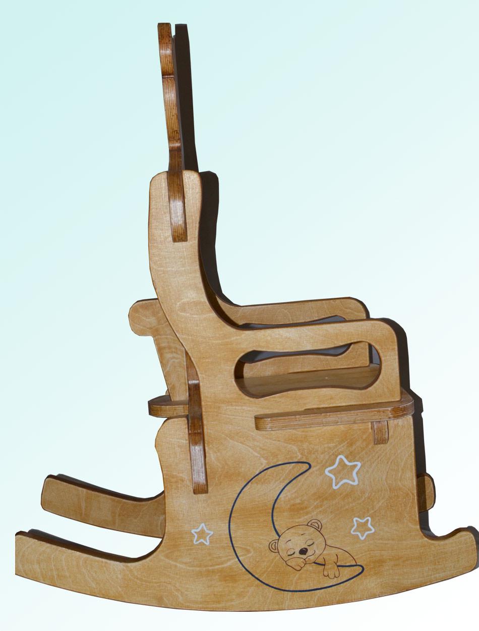 Кресло-качеля HEGA Мишка деревянный с росписью (94) - фото 5 Кресло-качеля HEGA Мишка деревянный с росписью (94) - фото 5