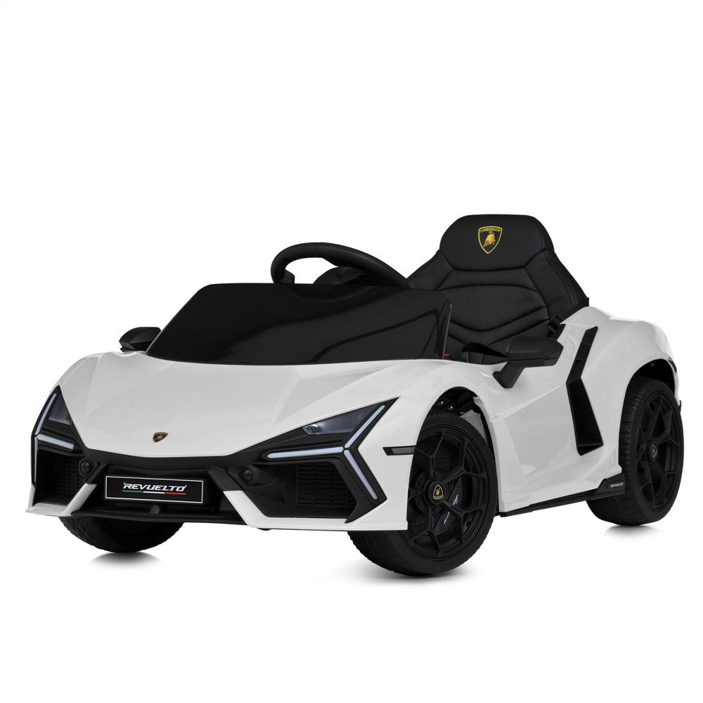 Детский электромобиль Bambi спорткар Lamborghini Revuelto M 6068EBLR Белый (810249764) Детский электромобиль Bambi спорткар Lamborghini Revuelto M 6068EBLR Белый (810249764)
