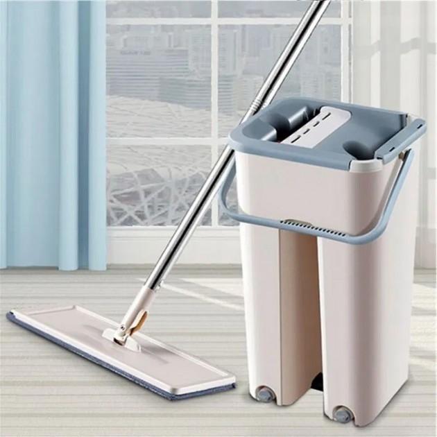 Швабра с ведром Hand Free Cleaning Mop 2в1 с автоотжимом 6 л (17945797) - фото 6