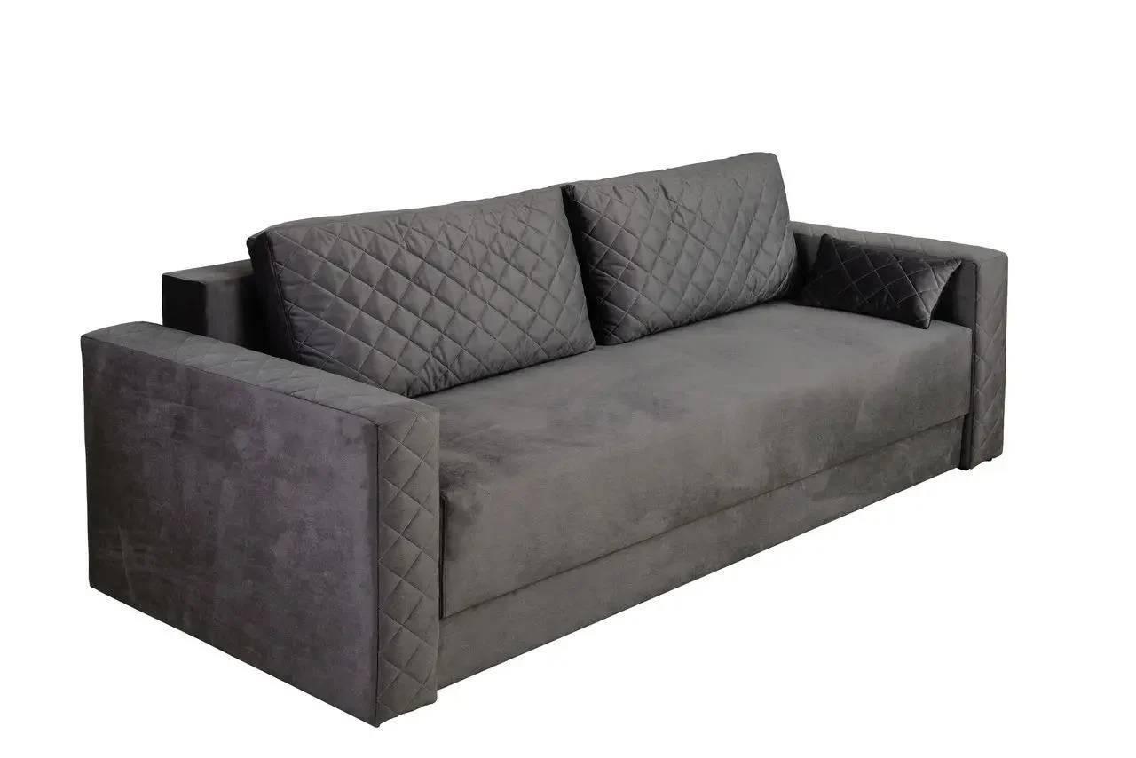 Диван раскладной МФ Модерн Элегант дерево/ткань Серый