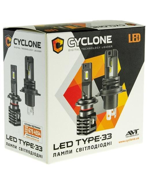 Лампа Cyclone LED H3 5000K 4600 Lm Type 33 (5870) 1 шт. - фото 4