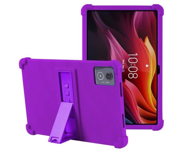 Чехол детский TPU Wawe with Stand для Lenovo Tab K11 Plus Фиолетовый