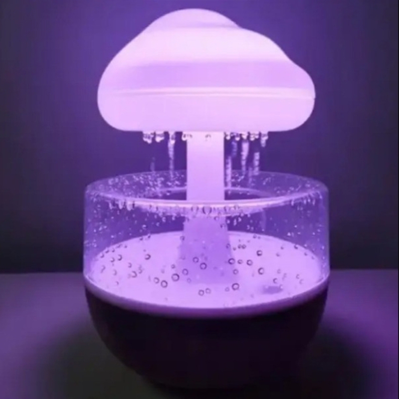 Зволожувач повітря UKC Cloud Rain Humidifier ефект дощу/нічник (23678279) - фото 8