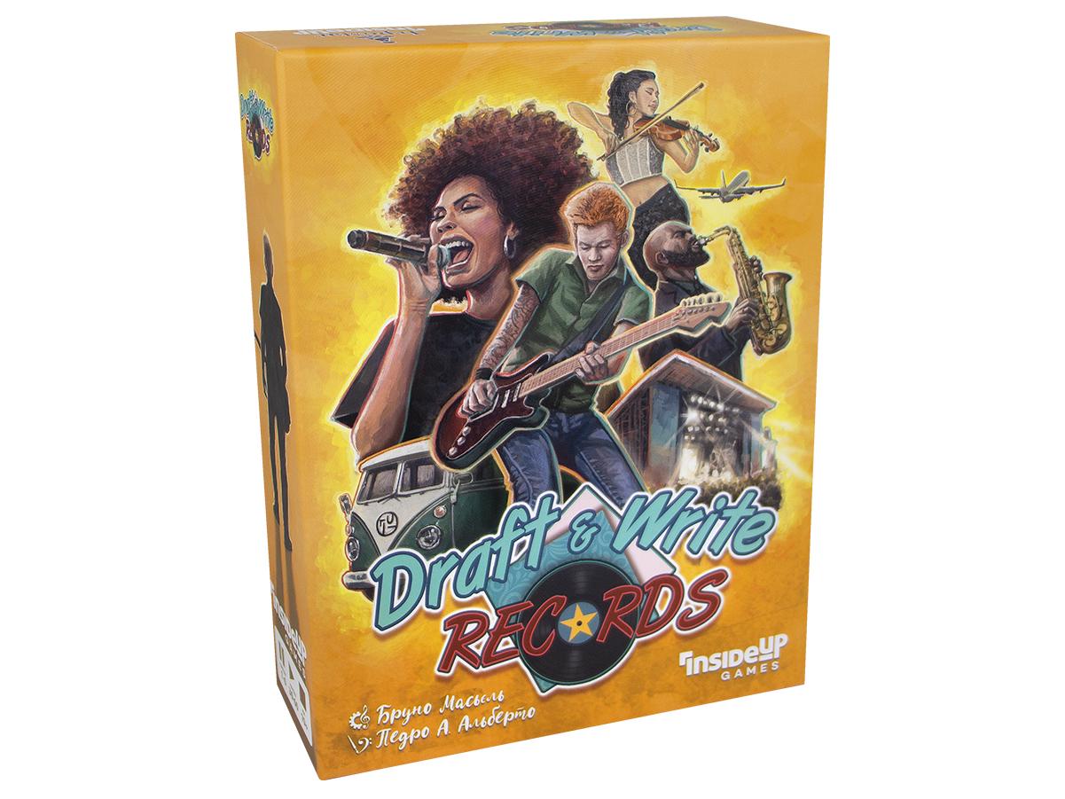 Настольная игра "Draft & Write Records" - фото 1 Настольная игра "Draft & Write Records" - фото 1