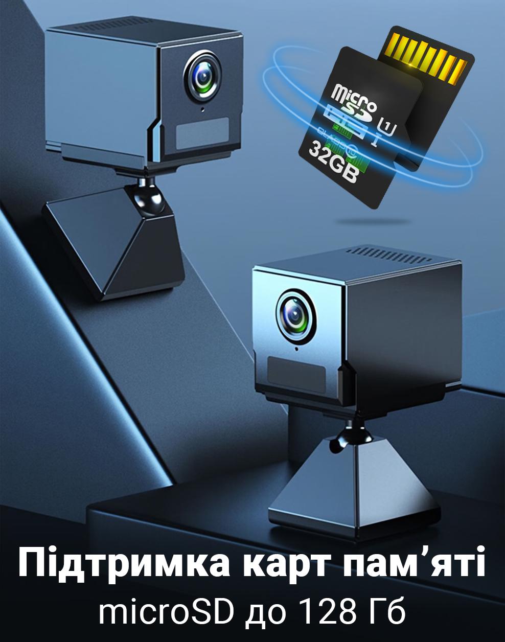 Камера видеонаблюдения Wifi мини Camsoy S50 до 250 дней работы с датчиком движения iOS/Android FullHD 1080P - фото 12 Камера видеонаблюдения Wifi мини Camsoy S50 до 250 дней работы с датчиком движения iOS/Android FullHD 1080P - фото 12