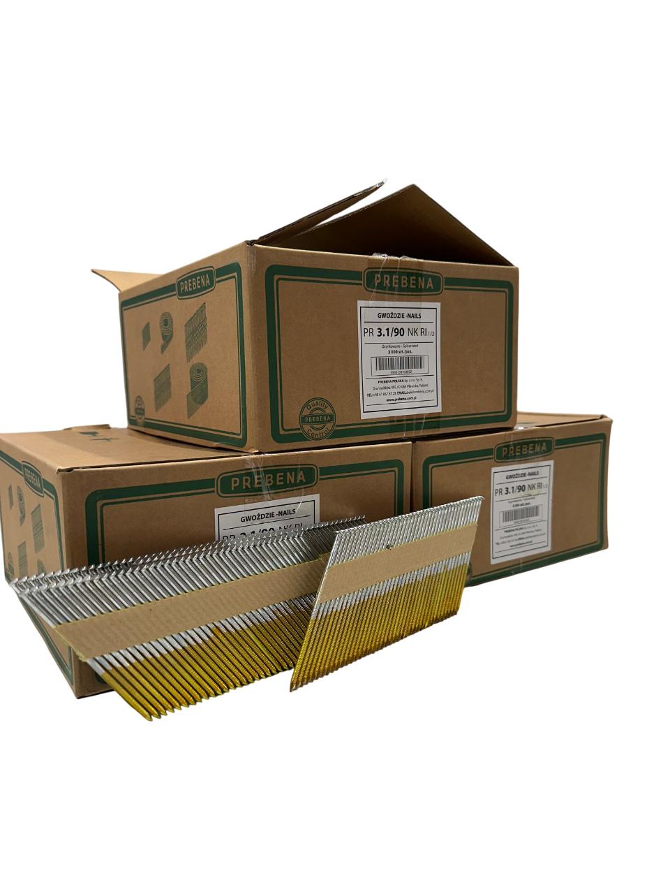 Цвяхи на паперовій основі для Нейлера 90 мм - фото 2 Цвяхи на паперовій основі для Нейлера 90 мм - фото 2